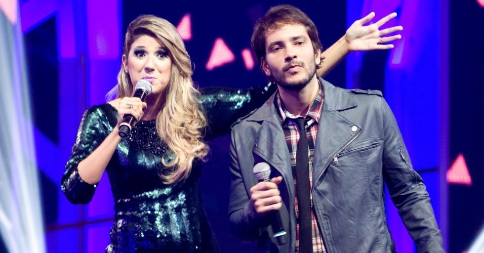 Dani Calabresa e Bento Ribeiro no VMB 2012 